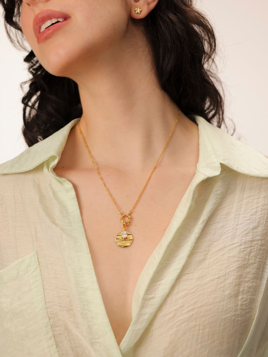 Classic Circle Ketten-Charm
