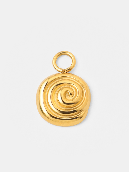 10,3mm Spiral Glow Ohrring-Charm