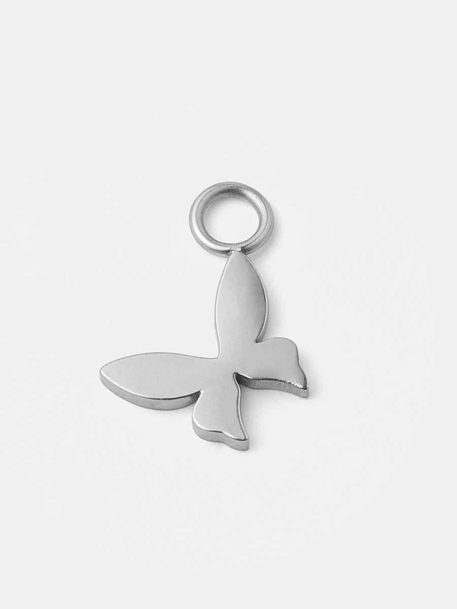 8,4x10,2mm Lyrical Butterfly Ohrring-Charm