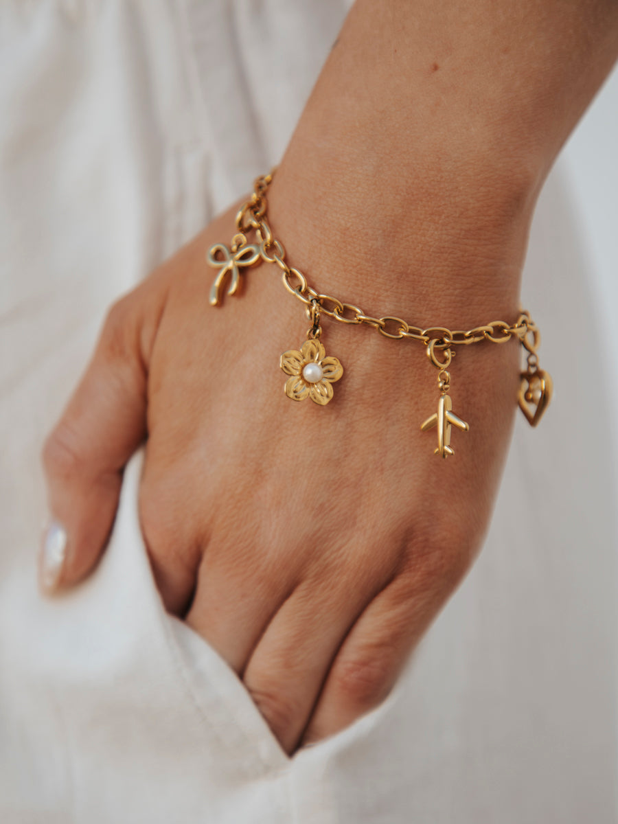 Sweetheart Bow Ketten-Charm