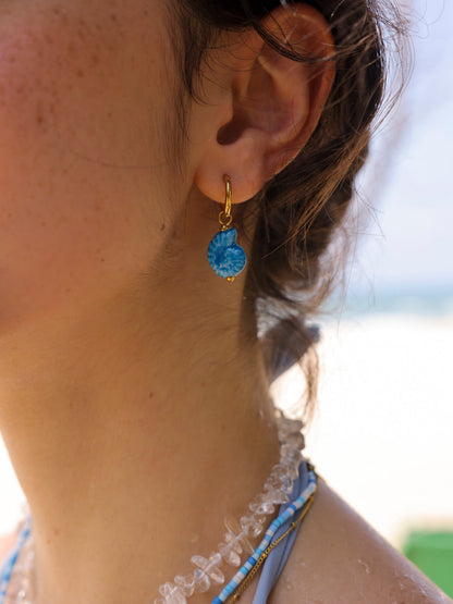 Seashell Melody Ohrring-Charm
