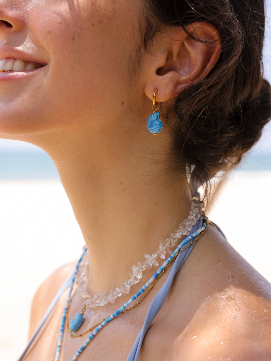 Seashell Melody Ohrring-Charm