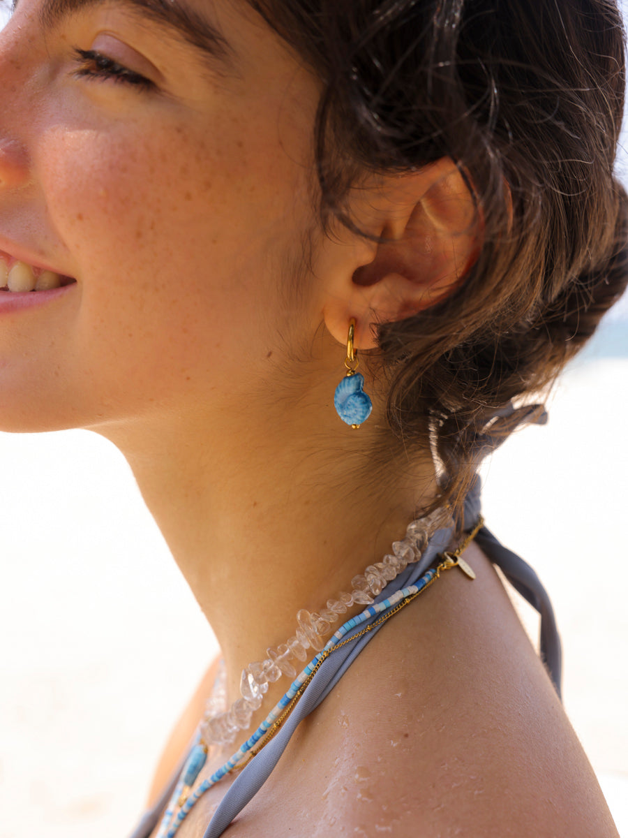 Seashell Melody Ohrring-Charm