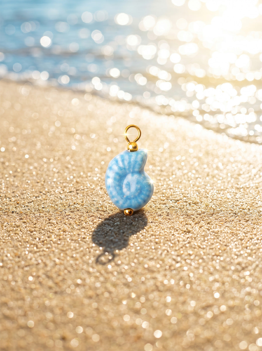 Seashell Melody Ohrring-Charm