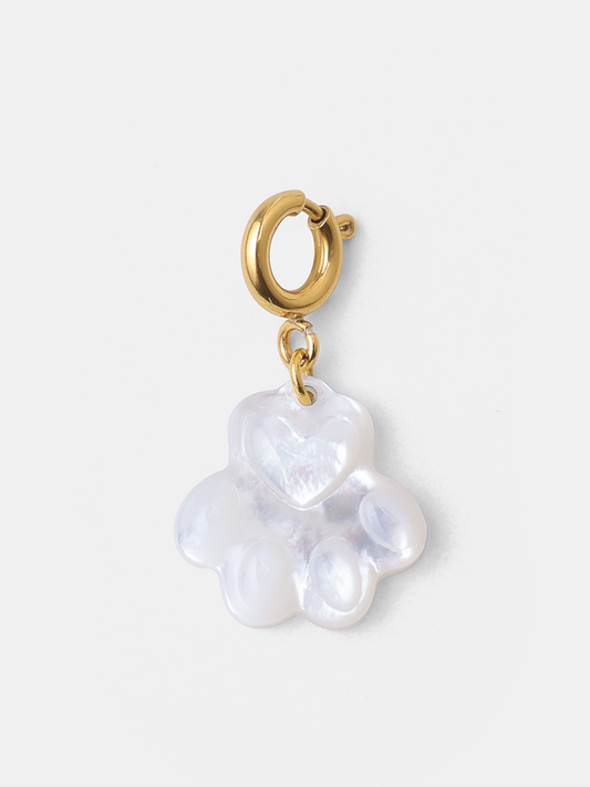 Pawprint Heart Ketten-Charm