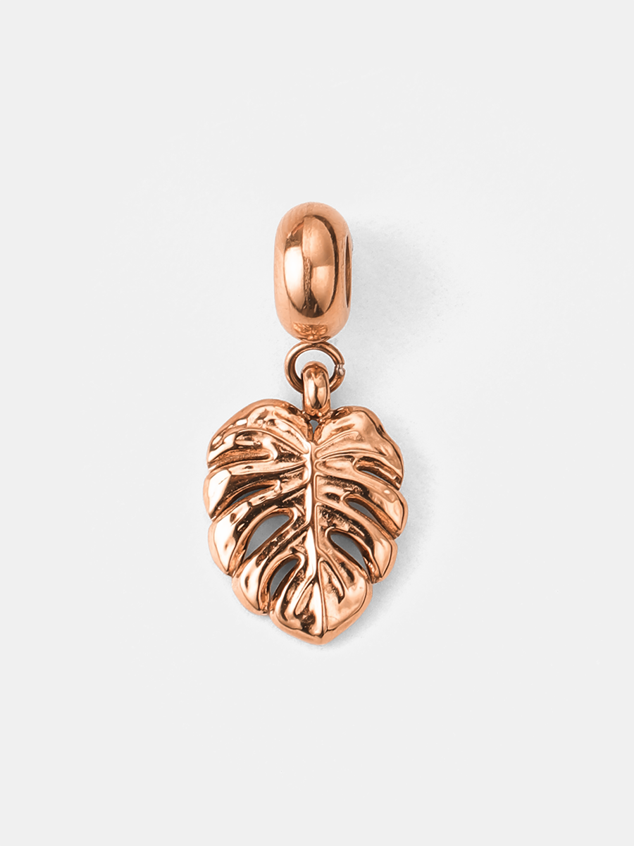 Crush Fix Charm Monstera Leaf