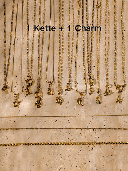 Classic Zodiac Ketten-Charms Bundle