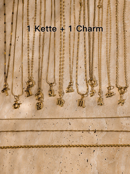 Classic Zodiac Ketten-Charms Bundle