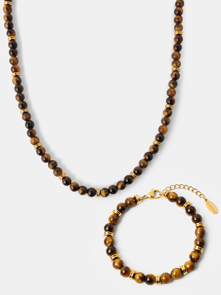 Enchanted Moments Tiger's Eye Set