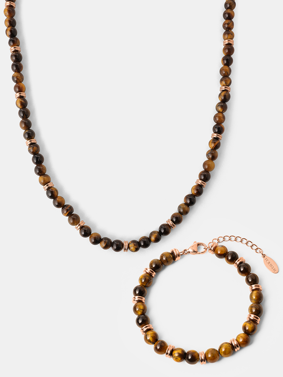 Enchanted Moments Tiger's Eye Set