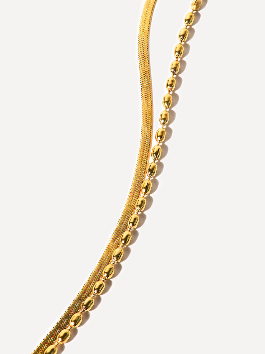 Double Layer Snake Bone FUSSKETTCHEN
