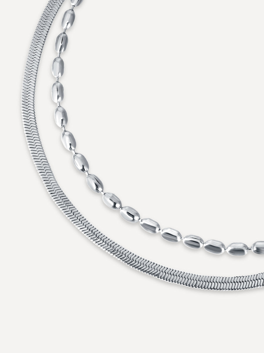 Double Layer Snake Bone FUSSKETTCHEN