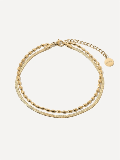 Double Layer Snake Bone FUSSKETTCHEN