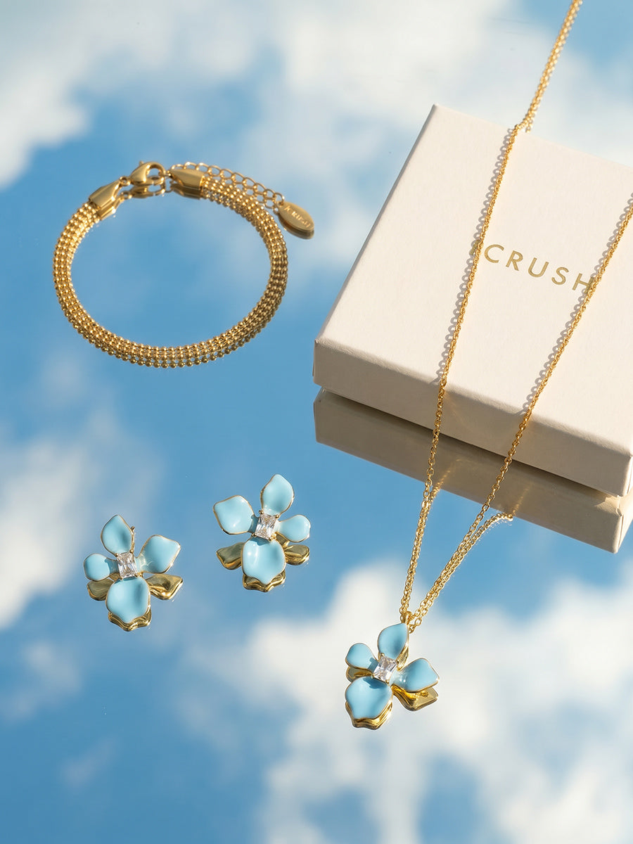 Floral Crystal Set
