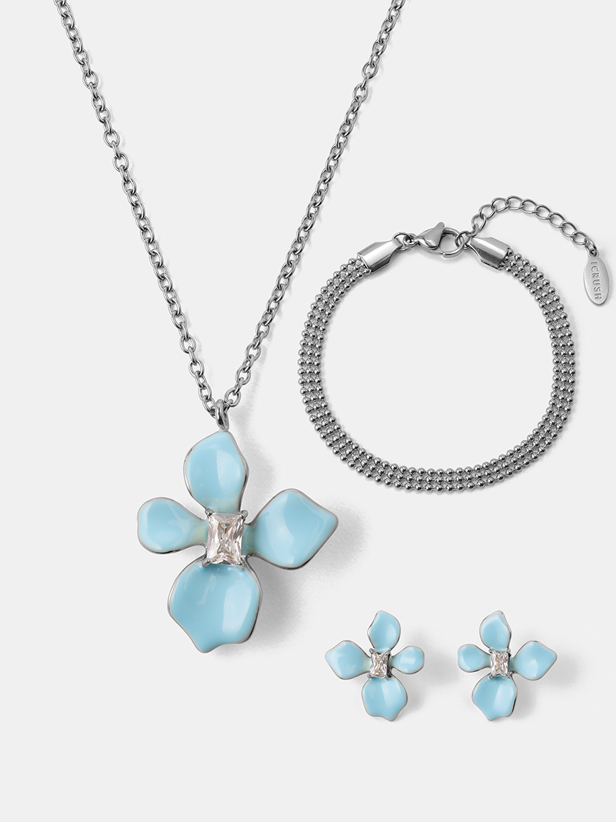 Floral Crystal Set