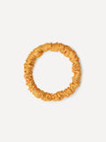 Serene Pure Silk Scrunchie Yellow