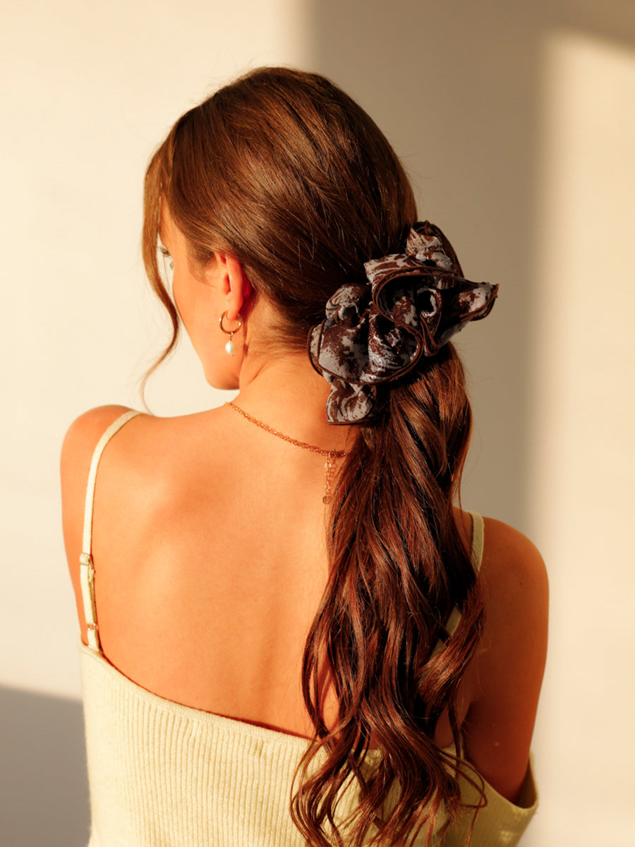 Ribbon Charm Scrunchie