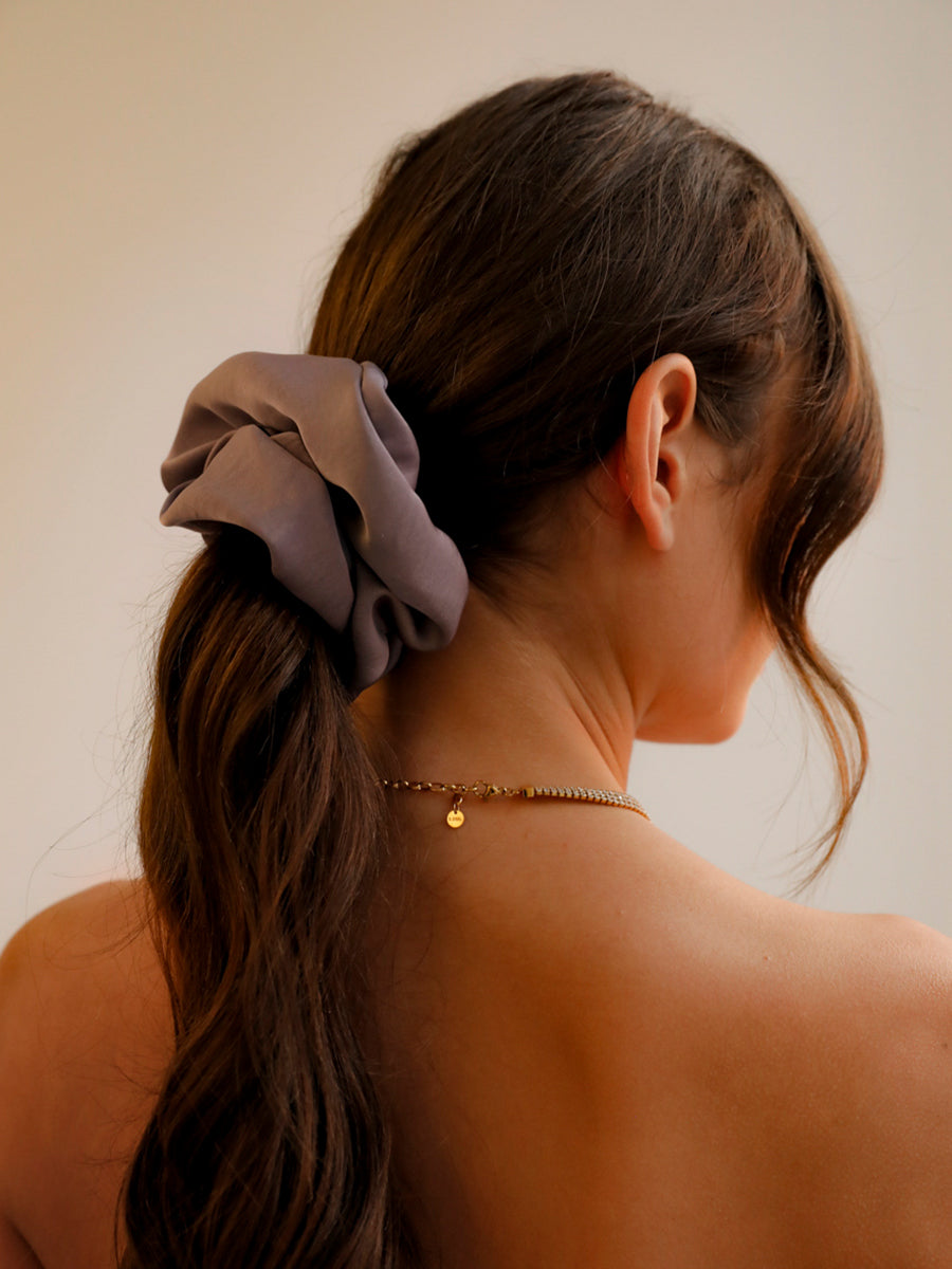 Purple Grace Scrunchie