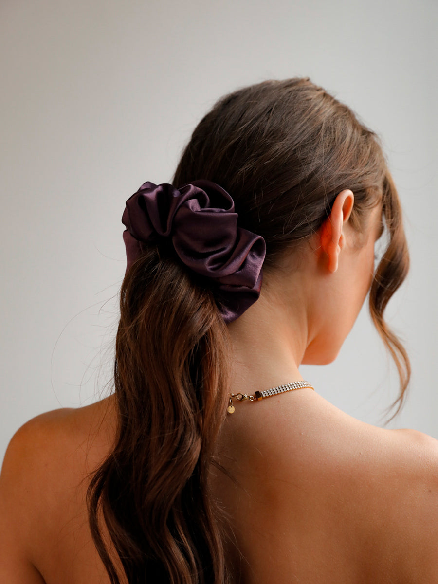 Crimson Touch Scrunchie