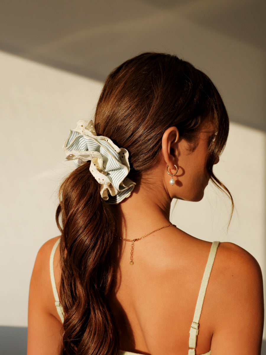 Floral Scrunchie