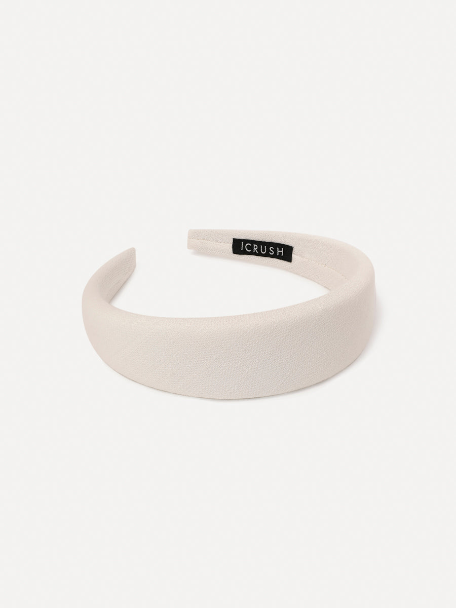 Elegant White Haarreif