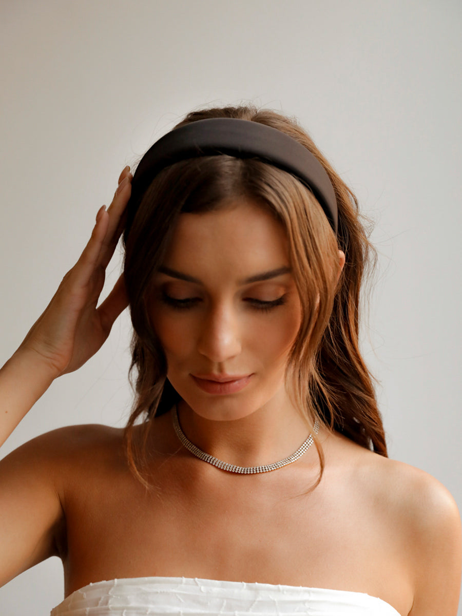 Elegant Black Haarreif