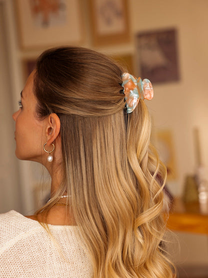 Dreamy Vibe Haarklammer Peach Blue