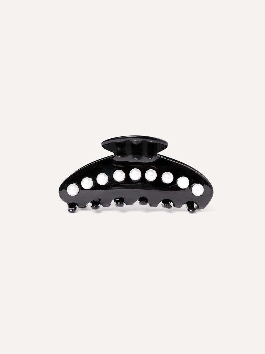 Midnight Pearl Haarklammer Black