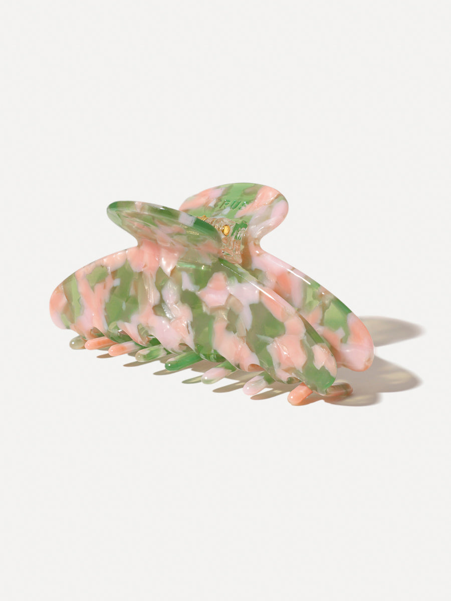 Serenade Haarklammer Green-pink
