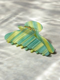 Serenade Haarklammer Green-striped