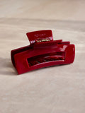Modern Style Haarklammer Dark Red