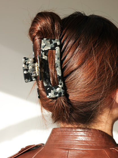 Modern Style Haarklammer Black-grey
