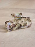 Modern Style Haarklammer Milky Marble