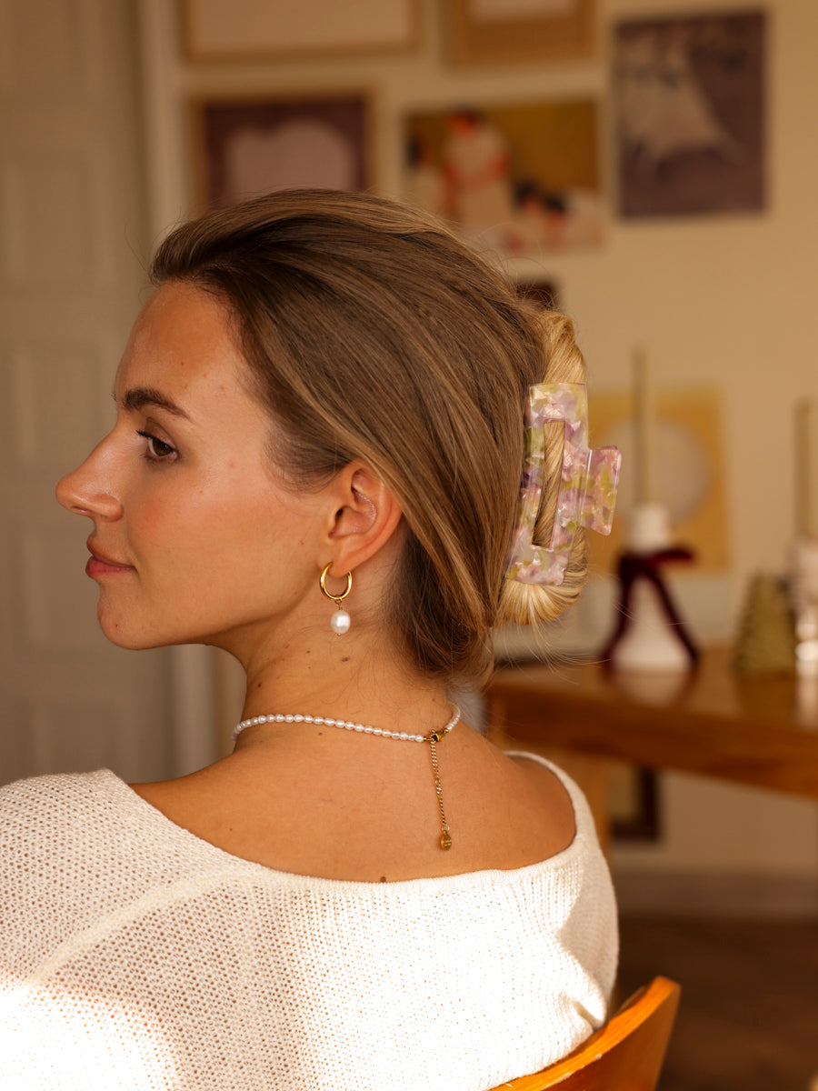Modern Style Haarklammer Flesh Color