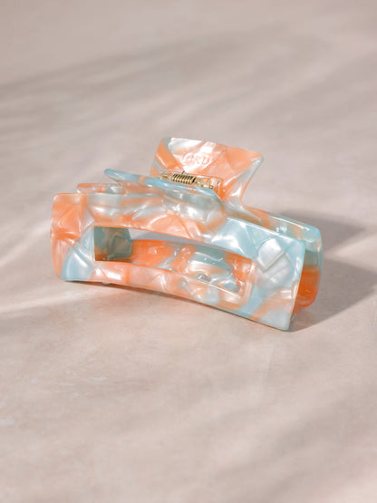 Modern Style Haarklammer Peach Blue