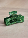 Modern Style Haarklammer Green Marble