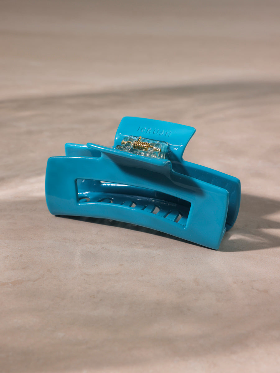 Modern Style Haarklammer Turquoise Blue