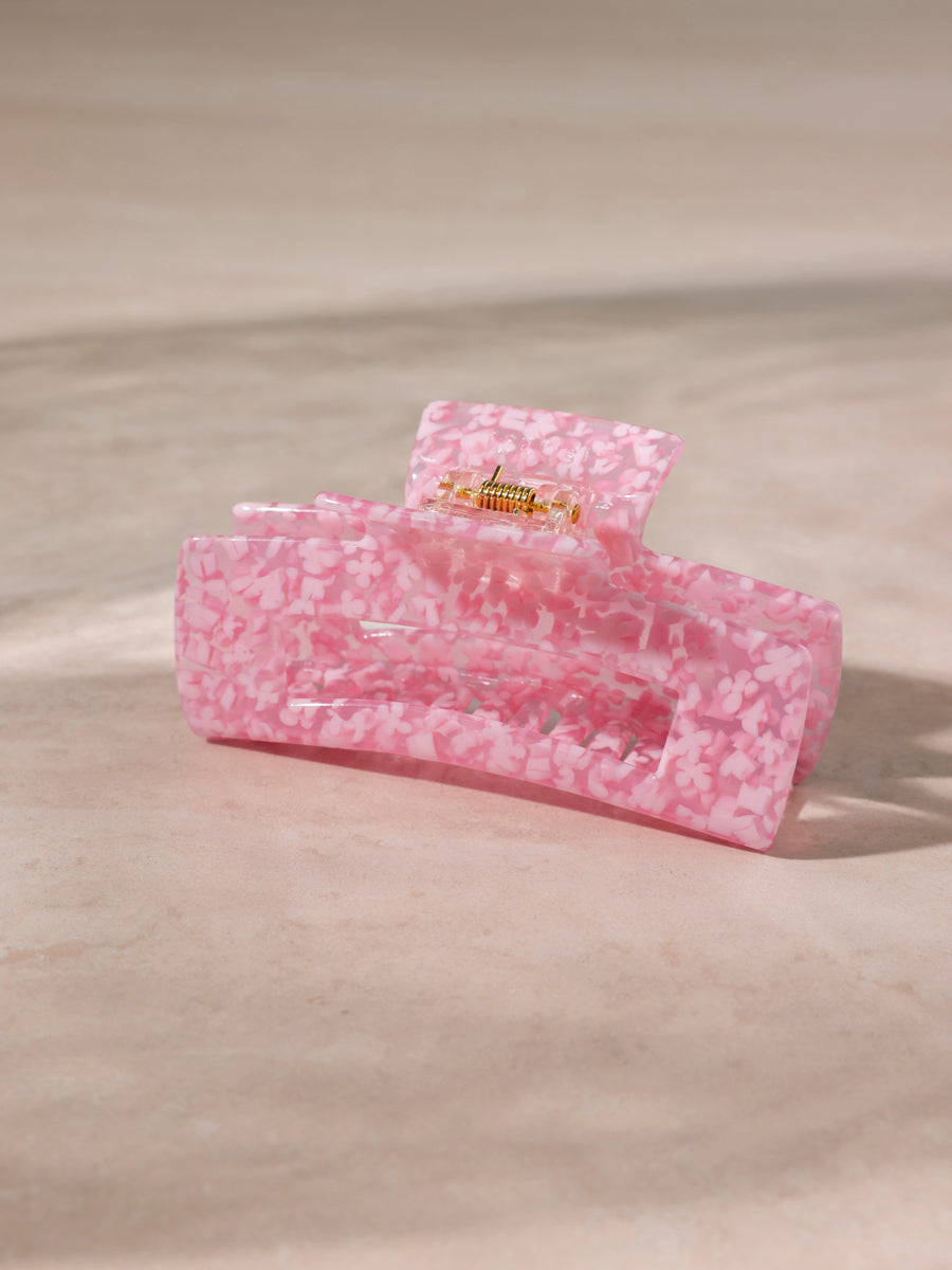 Modern Style Haarklammer Pink Floral