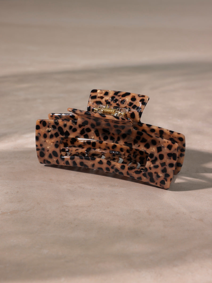 Modern Style Haarklammer Leopard