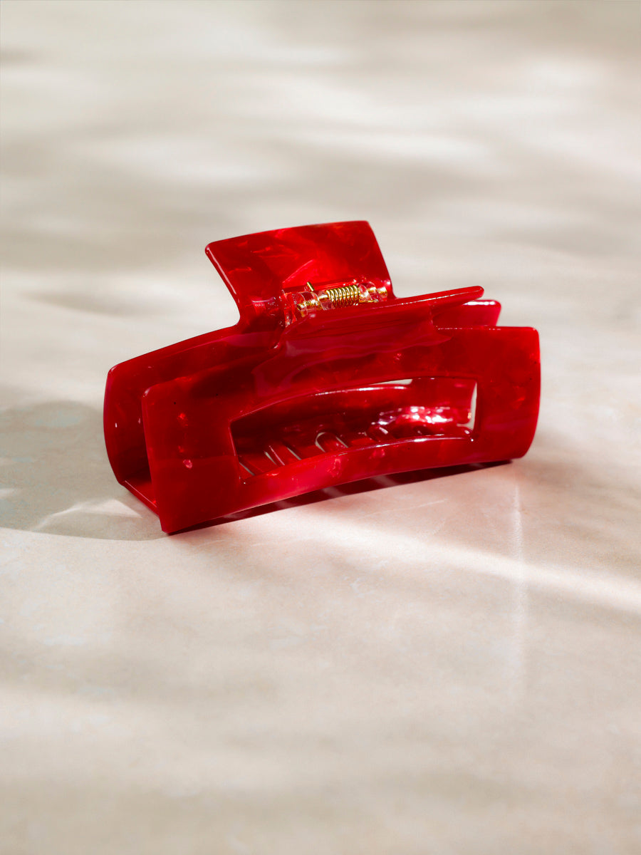 Modern Style Haarklammer Red