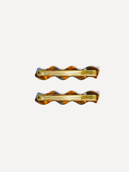 Ripple Mixed Color Hairpin