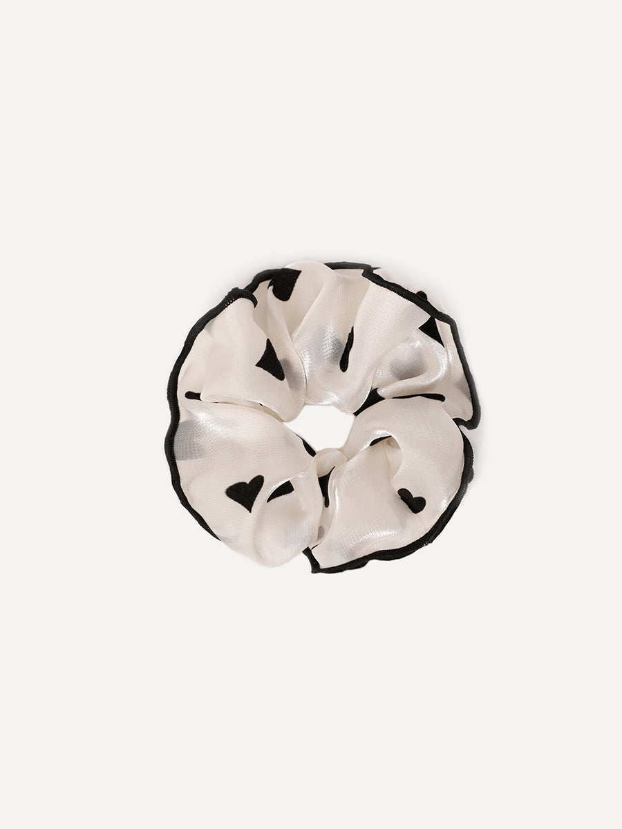 Romantic Heart Scrunchie