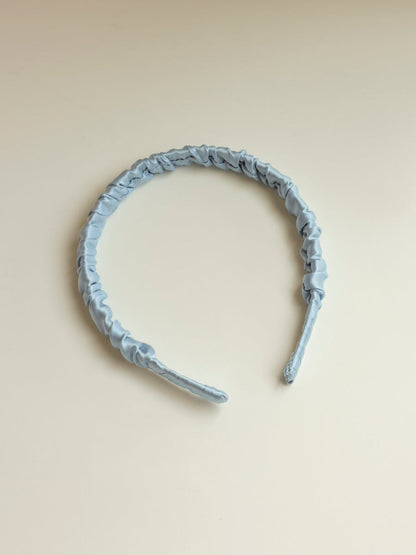 Elegant Hold Pure Silk Haarreif Blue