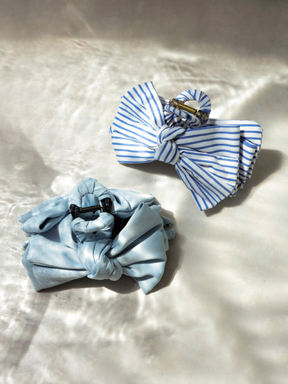 Sweet Bow Blue Haarklammer