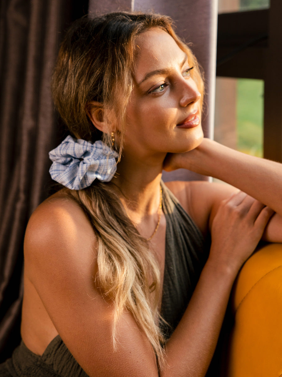 Sweet Lace Red Scrunchie
