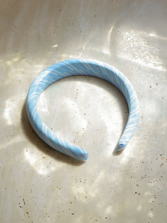 Pure Stripes Navy-striped Haarreif