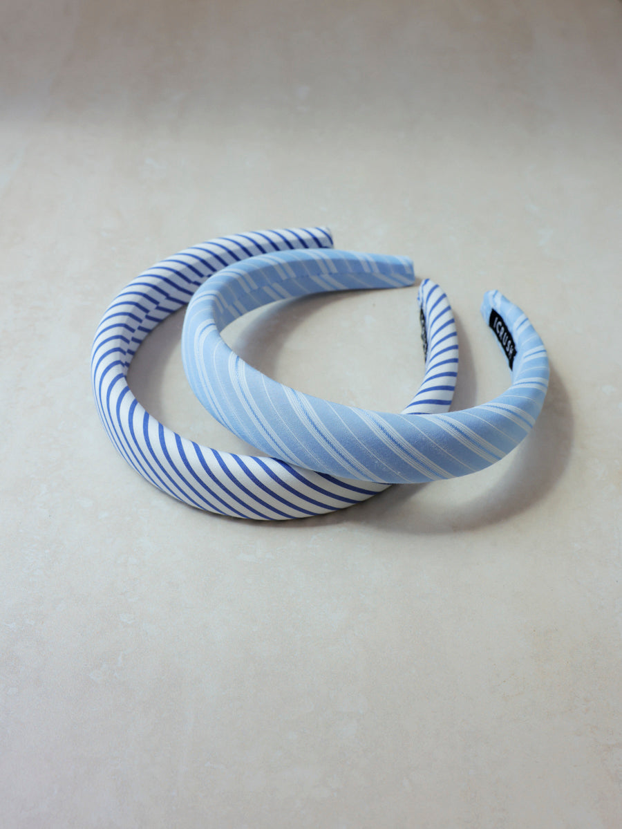 Pure Stripes Navy-striped Haarreif
