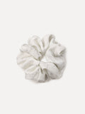 Serene Flow White Scrunchie