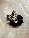 Wild Heart Leopard Scrunchie