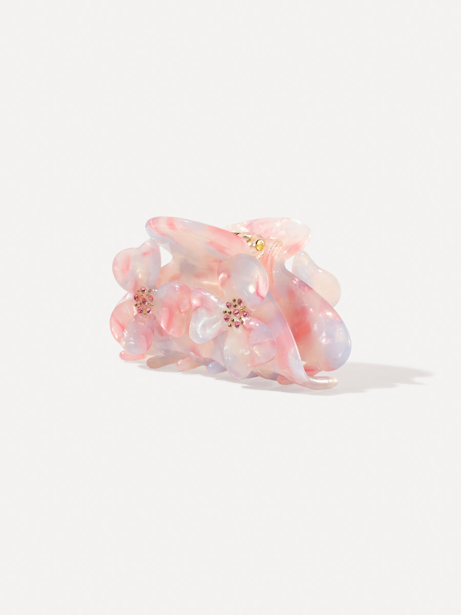 Floral Kiss Blue-pink Haarklammer